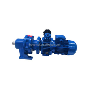 手轮调速B/X/MBW/L摆线减速器组合带无级调速器 - Product Image 4