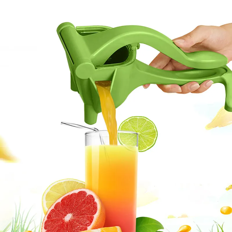 Exprimidor Manual de plástico, Extractor de zumo de fruta, naranja, limón y naranja