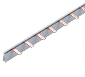 High Quality Pin C45 ElectricalBusbar Copper 100A 4P Pins Flexible <strong>Busbar</strong> <strong>Busbar</strong> Connector for <strong>Mini</strong> Circuit Breaker - Product Image 5