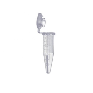 Micro-<span class=keywords><strong>tube</strong></span> centrifuge miniature conique en plastique PP transparent de laboratoire 0.2ml 0.5ml 1.5ml 2ml 4ml 15ml avec presse-étoupe 1.5ml - Product Image 1