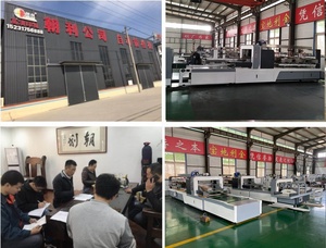 汽车瓦楞纸板装配机隔断机/带堆垛机的自动瓦楞纸箱制造机 - Product Image 4