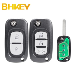 Renault Clio III Kangoo Master Modus Twingo için 2B 3B uzaktan araba anahtarı 433Mhz Mhz 61 Chip çip - Product Image 1