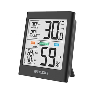 BALDR-termómetro Digital B0135 con retroiluminación para interiores, medidor de humedad, higrómetro - Product Image 1