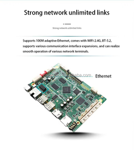 YS-M1 AndroidボードサポートAndroid 4.4.4 7.1.2 RJ45イーサネット2.4GHz WIFI 4.1 AndroidマザーボードLCDボード & アクセサリー - Product Image 4