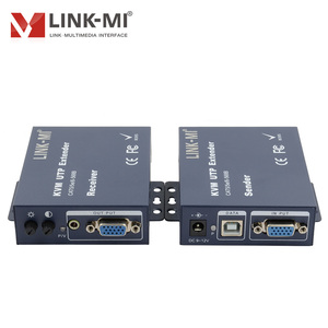 Extensor KVM VGA de 300m sobre cable CAT5/6 con soporte USB para teclado y ratón KVM sobre RJ45 - Product Image 4