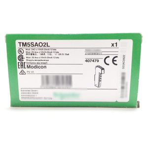 Nuevo Módulo de salida analógica 100% Original Sch NEI der TM5SAO2L Modicon TM5 20 +/-10V 0 a 20mA 12bits