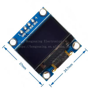 0,96 "Zoll OLED-Bildschirm modul I2C IIC 128x64 SS - D - 1306 3,3 V-5V Blau/Blau Gelb/Weiß für Arduino ESP32 ESP8266