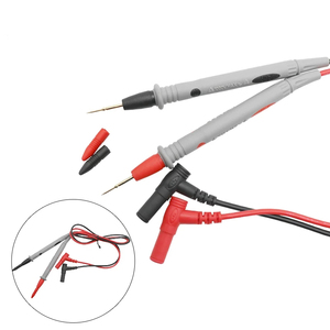Dijital multimetre için prob testi kurşun Pin iğne ucu metre çok metre Test kurşun prob tel kalem kablo 20A Test probları - Product Image 3