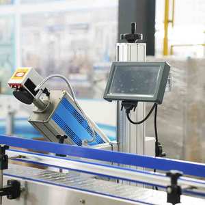 Fabrik UV-Laser beschriftung maschine Laser Datums code Maschine zum Drucken in Glasfaser-Laser beschriftung maschine für gepulste PVC-Rohre