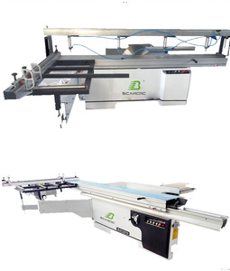 Cnc yatay ahşap makine mobilya yapımı için ahşap kesme sürgülü masa 45 derece panel testere makinası - Product Image 2