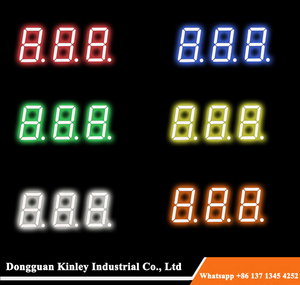 Werks preis 0,8 Zoll 3-stellig 8031 7-Segment-LED-Anzeigemodul numerische LED-Anzeige mit emittierender gelber Farbe - Product Image 4