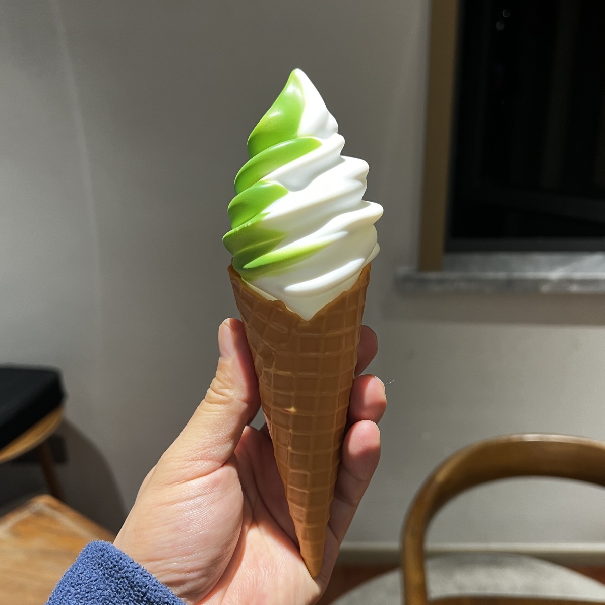 Vert et blanc