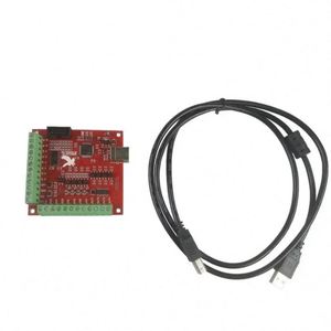 Anduuk CNC USB MACH3 Tarjeta controladora de 4 ejes Soporte paso a paso y servomotor 100Khz con software de cable USB EN EL CD - Product Image 3