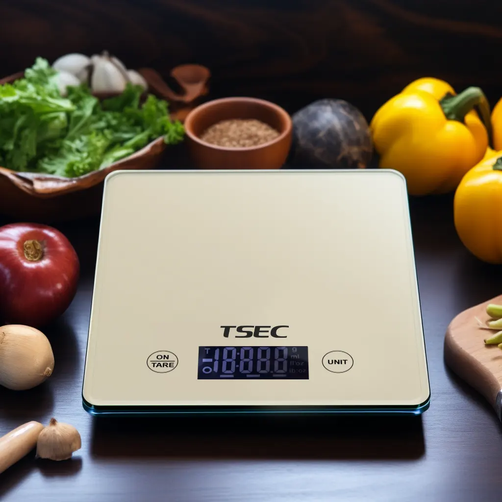 2023 Household Digital Multifunction Food Digital Kitchen Scale with Scale Tray Digital Display 10kg Balance De Cozinha Support