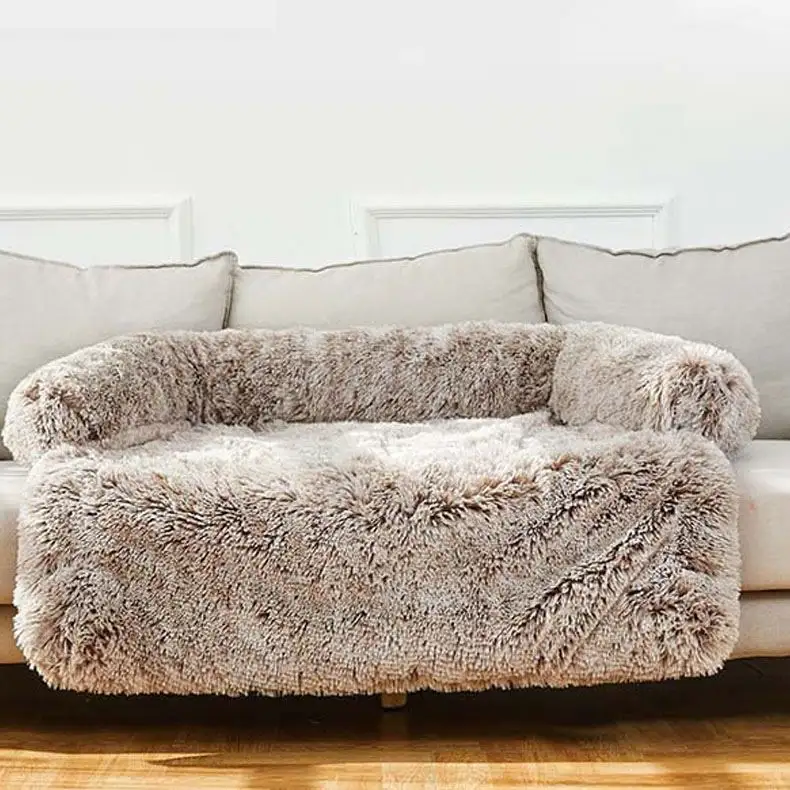 Çıkarılabilir evcil hayvan battaniyesi yatak kedi yatakları sıcak uyku yastık kanepe mobilya koruyucu dropshipping için köpek kanepesi kapak