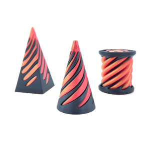 חדש 3d מערבולת החוט 3d חדש צעצוע סליל אגוז סליל ספירלה חרוט ספירלה כוינור דידל פידג 'ט