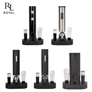 Dụng cụ mở chai rượu vang điện gia dụng cầm tay đặt pin khô tự động mở nút chai kim loại nhựa cơ sở bốn mảnh - Product Image 5