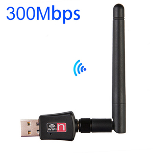 Adaptador inalámbrico de 300Mbps, Dongle wifi usb 2,0, adaptador de diente azul, tarjeta de red inalámbrica - Product Image 4