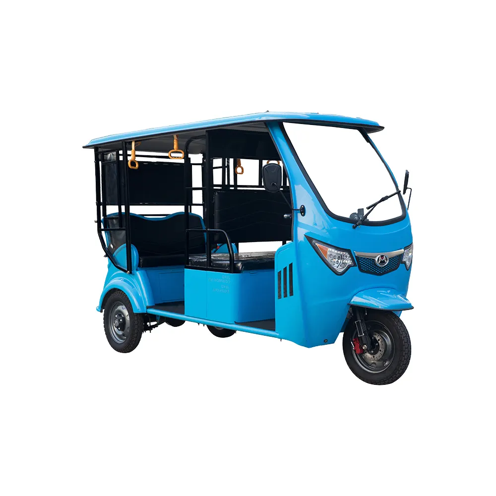2022 Best Sale Tuk Tuk Taxi India bajaj 3 Wheel Adult Electric Passenger Tricycle