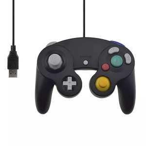 Controlador con cable de Puerto USB GC 2024 para NGC Gamepad Joypad Mando Manette para PC MAC Computer Gamecubes Joystick