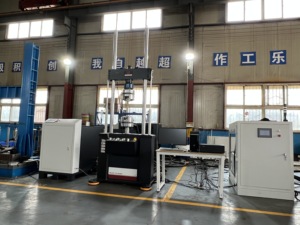 HST PLG-200C 20T 200KN bilgisayar kontrolü yüksek frekans yorulma test makinesi 200KN yüksek frekans yorulma test makinesi - Product Image 4
