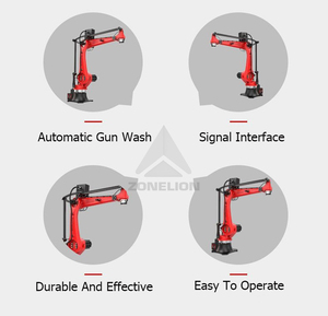 Çok fonksiyonlu 4 eksenli Industria Robot yükü 25KG, kol uzunluğu 1800mm endüstriyel robotlar ve robotik kollar - Product Image 4