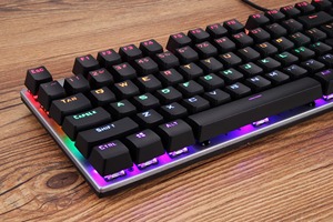 Hot Gaming Mechanical Wired <strong>Keyboards</strong> RGB Backlit 104 <strong>Keys</strong> LED USB <strong>Keyboard</strong> for <strong>Computer</strong> Tablet PC - Product Image 6