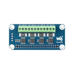 4-канальный монитор тока/напряжения/мощности для Raspberry Pi, I2C/SMBus - Product Image 2