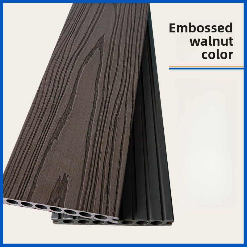 Relief co extruded walnut color; 1㎡