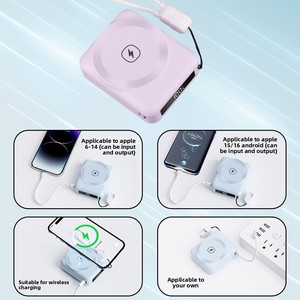 Large-Capacity 10000mAh Portable <strong>Device</strong> Power Banks 20W Fast Charging Magnetic Wireless Charging Type-C Interface 15W <strong>Output</strong>