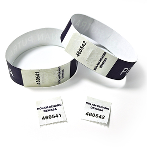 Wasserdichtes 13,56 MHz NFC Einmaliges Armband NTAG213 NTAG215 Event Tyvek Armband