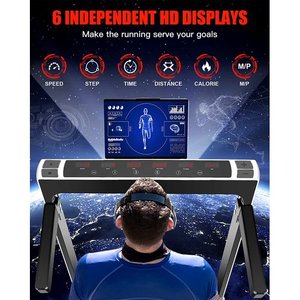 Piegatura rapida facile da regolare velocità Display chiaro Home Office Kreeda walking Pad allenamento macchina tapis roulant elettrica