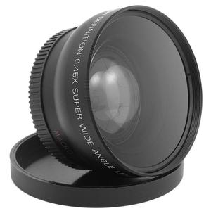 Canon Nikon Sony Pentax58MMカメラ用のマクロレンズ交換付き58MM0.45xHD広角レンズ - Product Image 4