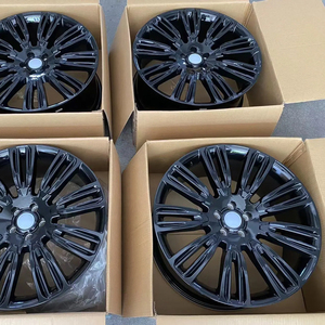 Vành bánh xe màu đen 5x108 5x120 20 21 22 inch 6061-T6 giả mạo Nhôm Xe khách bánh xe cho phạm vi Rover Land Rover TOYOTA runx - Product Image 5