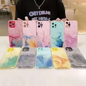 Toptan tpu sticker moda tasarım telefon kılıfı Glitter bulut degrade dalga desen arka kapak için redmin not 10 poco x3 nfc m3 - Product Image 3