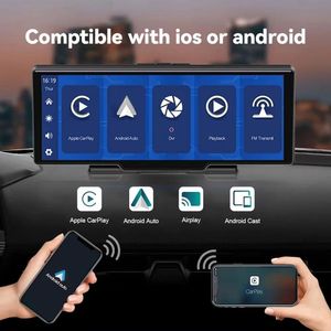 10.26 Inch 4K HD Portable Wireless Carplay MP5 <strong>Player</strong> Multimedia Card Host <strong>with</strong> Touch Screen for Android Auto Music <strong>Function</strong> - Product Image 2