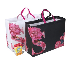 Bolsa Laminada Eco廉价层压无纺布购物手提袋图像印花无纺布袋大PP层压无纺布手提袋
