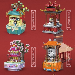 Decool 89001-89004 Ancient Architecture Plastic DIY <strong>Toy</strong> Educational Mini Building Block <strong>Toys</strong> for Kids Aged 5 7 Years Box Packed - Product Image 4