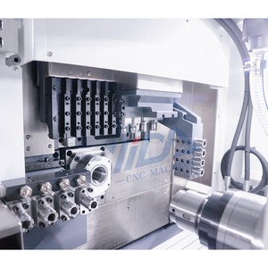 Torno CNC de tipo suizo SL205 de alta precisión, torno de metal CNC de alimentación automática, sistema Siemens, máquina de torno cnc para metal - Product Image 5