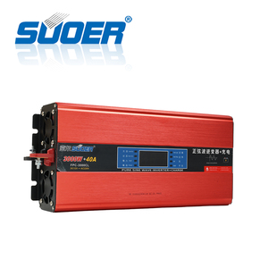 Suoer工厂3000W 24v DC 220v AC纯正弦波逆变器单输出逆变器，带发光二极管显示 - Product Image 2