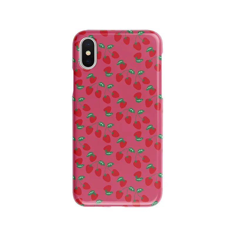 Wit Glossy/Matte 3D Sublimatie Lege Telefoon Gevallen Plastic Telefoon Cover Shell Voor Custom Geschenken