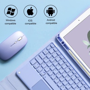 Teclado y ratón para iPad, Combo de Teclado inalámbrico con Bluetooth, para iPad, Xiaomi, Samsung, Huawei, Tablet, Android, IOS y Windows - Product Image 5