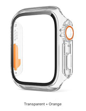 10#Transparent + Orange
