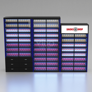 Kệ Trưng Bày Thuốc Lá Bằng Kim Loại Đồ Đạc Siêu Thị Giá Đẩy Thuốc Lá Kệ Trưng Bày Tủ Trưng Bày Lò Xo - Product Image 6