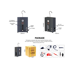 Detección de fugas CL662 por humo eléctrico para sistema de automóvil/sistema de admisión de aire y Prueba de estanqueidad de tuberías de inspección del sistema de escape - Product Image 5