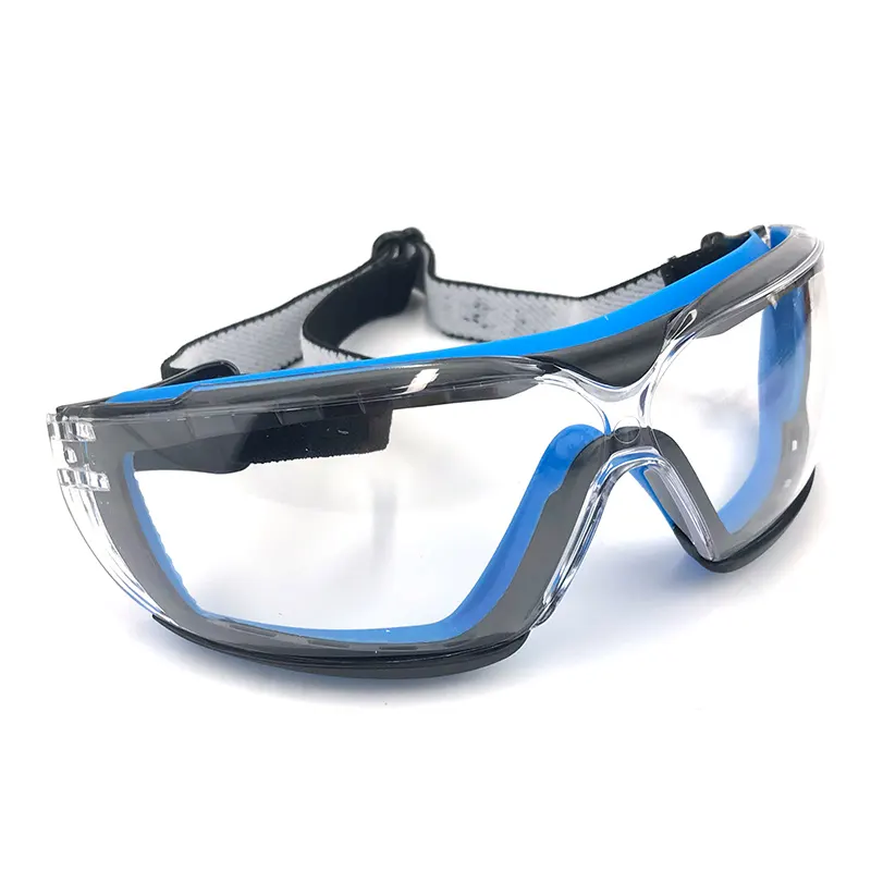 Endüstriyel kullanım için görsel koruyucu çizilmez Lens güvenlik gözlükleri güvenlik gözlükleri
