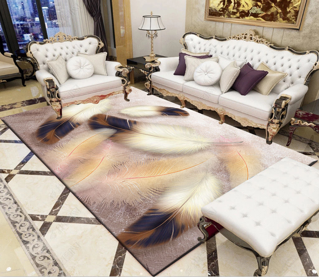 สีผสม - สไตล์ขนนก