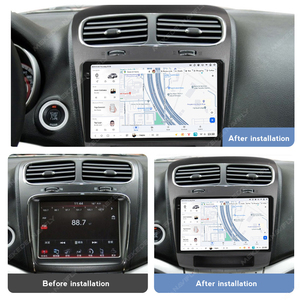 DUDUAUTO DUDU7 4G LTE WIFI Android akıllı sistemler multimedya ses çalar Dodge Journey <span class=keywords><strong>JC</strong></span> 2011-2020 için