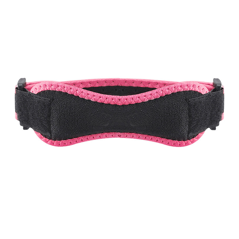 One size fits all in rose red.