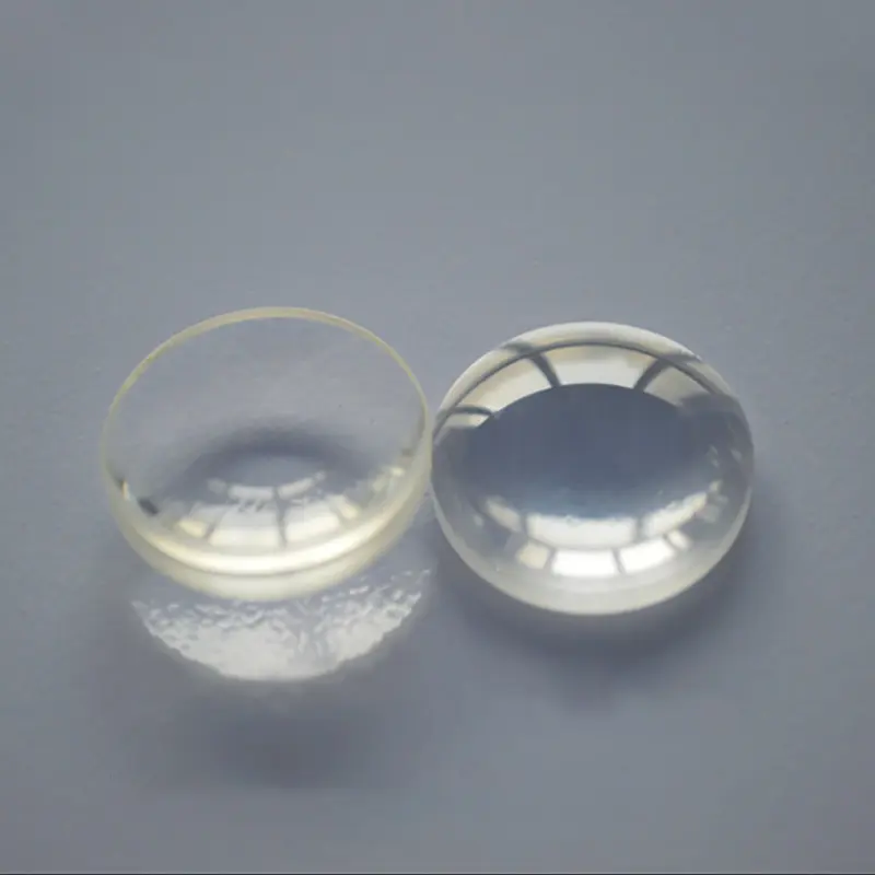 투명 고품질 코팅 K9 맞춤형 융합 실리카 오목 볼록 렌즈 광학 프리즘